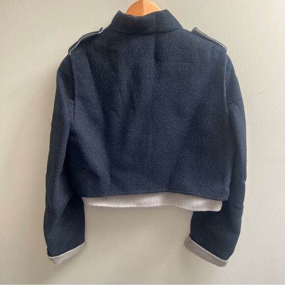 Per Se two toned Wool/angora. Jacket.  Size 10 - Picture 3 of 4